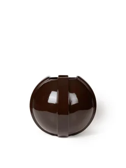 Louise Roe Vinci Vase 01, dark brown fra Sale