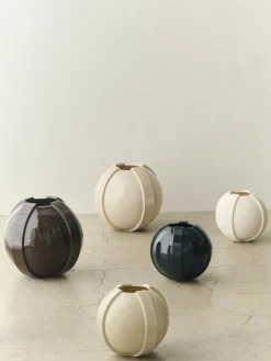 Louise Roe Vinci Vase 01, dark brown fra Sale