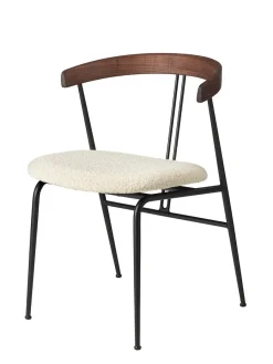 GUBI Violin Dining Chair, american walnut fra Sale