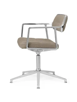 Vipp 453 Swivel+ Chair, bosco grøn læder fra Clearance
