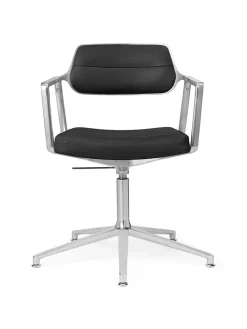 Vipp 453 Swivel+ Chair, bosco grøn læder fra Clearance