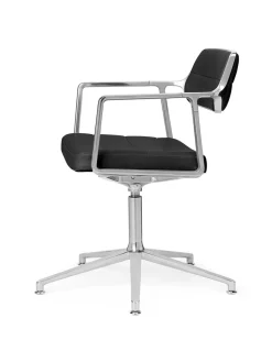 Vipp 453 Swivel+ Chair, bosco grøn læder fra Clearance