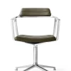 Vipp 452 Swivel Chair, bosco grøn læder fra Discount