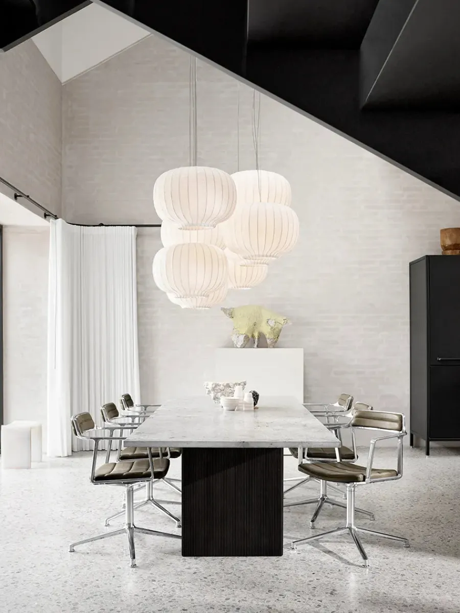 Vipp 452 Swivel Chair, bosco grøn læder fra Discount
