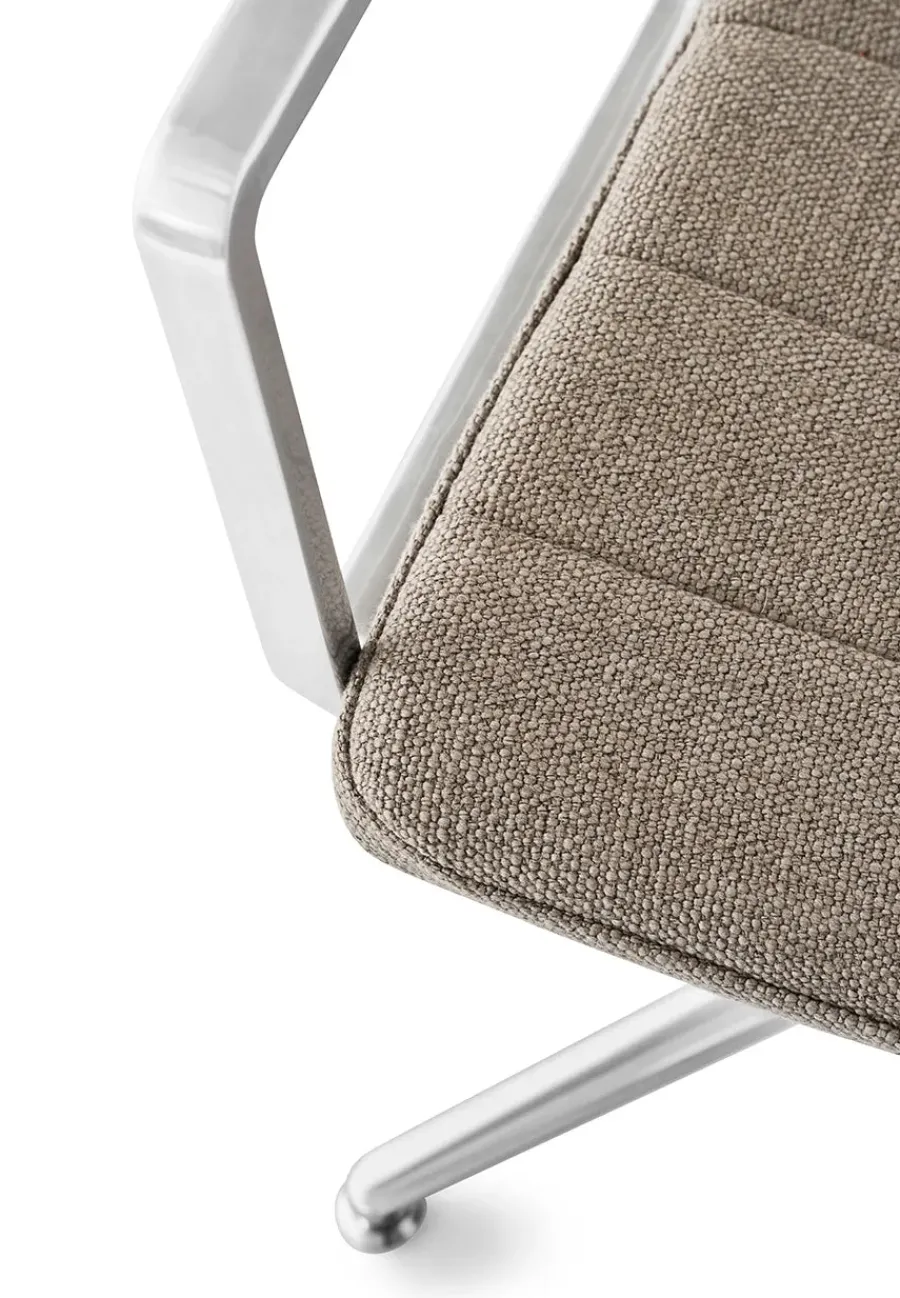 Vipp 452 Swivel Chair, bosco grøn læder fra Discount