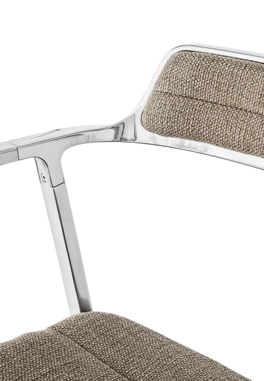 Vipp 452 Swivel Chair, bosco grøn læder fra Discount