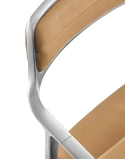 Vipp 452 Swivel Chair, bosco grøn læder fra Discount