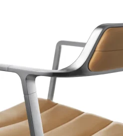 Vipp 452 Swivel Chair, bosco grøn læder fra Discount