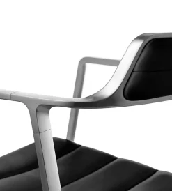 Vipp 452 Swivel Chair, bosco grøn læder fra Discount
