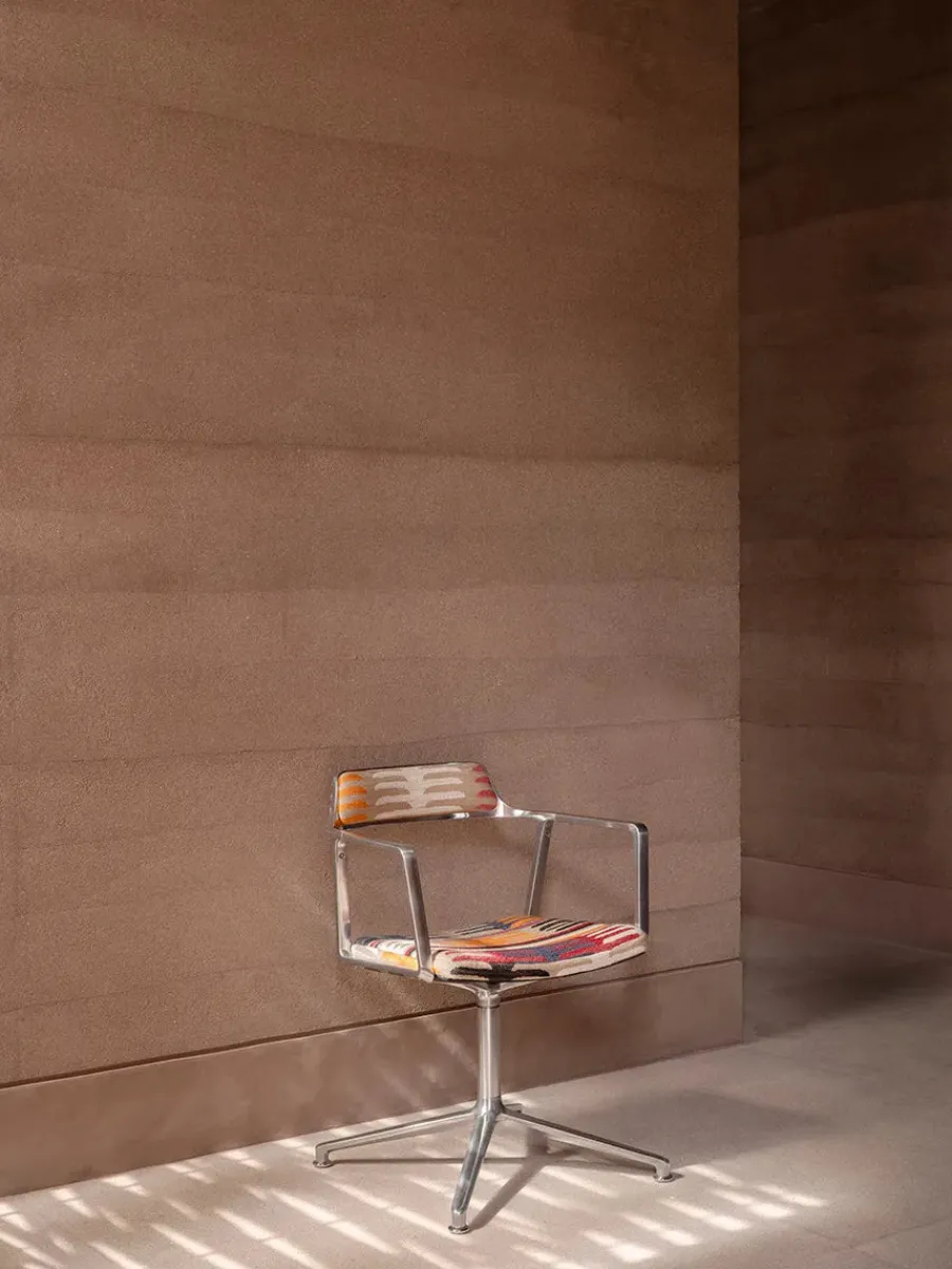 Vipp 452 Swivel Chair, bosco grøn læder fra Discount