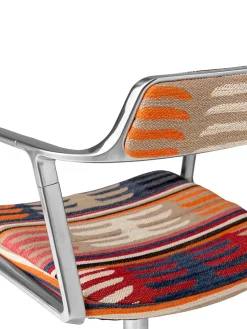 Vipp 452 Swivel Chair, bosco grøn læder fra Discount