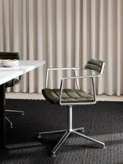 Vipp 452 Swivel Chair, camel læder fra Online