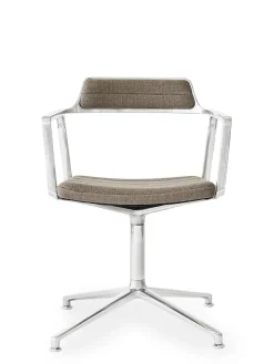 Vipp 452 Swivel Chair, camel læder fra Online