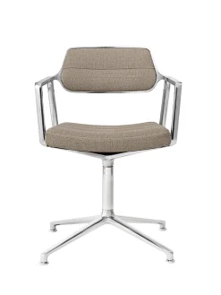 Vipp 453 Swivel Chair, Light Grey, Special Edition fra Discount