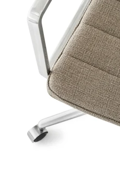 Vipp 452 Swivel Chair m/hjul, camel læder fra Clearance