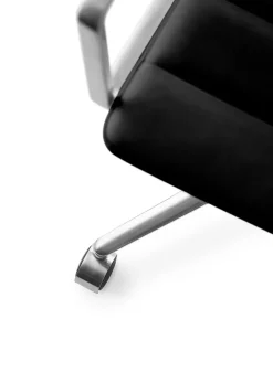 Vipp 452 Swivel Chair m/hjul, camel læder fra Clearance