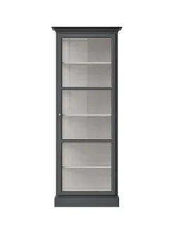 Lindebjerg Design Vitrineskab Classic V1, antracit fra Outlet