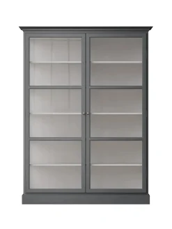 Lindebjerg Design Vitrineskab Classic V2, antracit fra Online