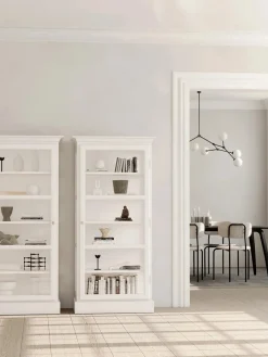 Lindebjerg Design Vitrineskab Classic V3, hvid fra