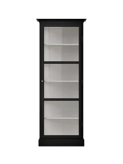 Lindebjerg Design Vitrineskab Classic V1, sort fra Sale