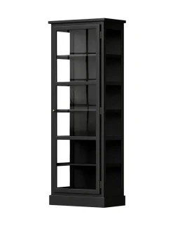 Lindebjerg Design Vitrineskab N1, dark oak fra Online