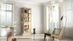 Lindebjerg Design Vitrineskab N1, light oak fra Discount