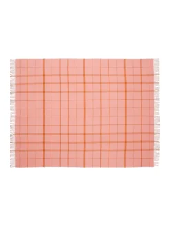 Silkeborg Uldspinderi Warp & Weft Plaid, concrete/midnight fra Outlet