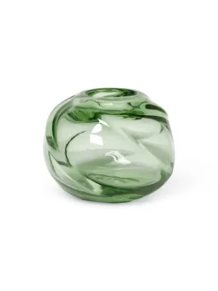 Ferm Living Water Swirl vase, Round fra Discount