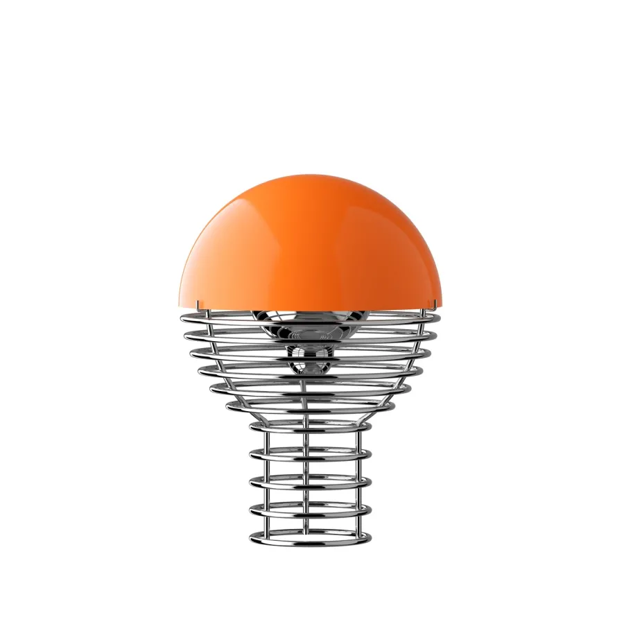 Verpan Wire portable bordlampe, Ø18 af Verner Panton Hot