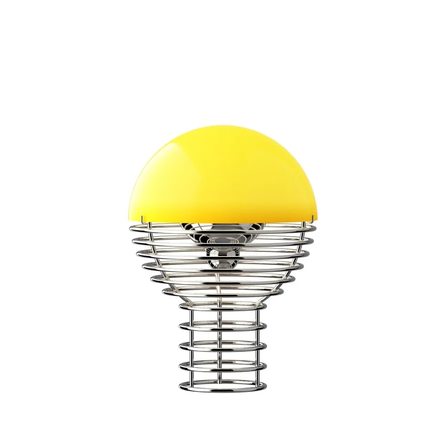 Verpan Wire portable bordlampe, Ø18 af Verner Panton Hot