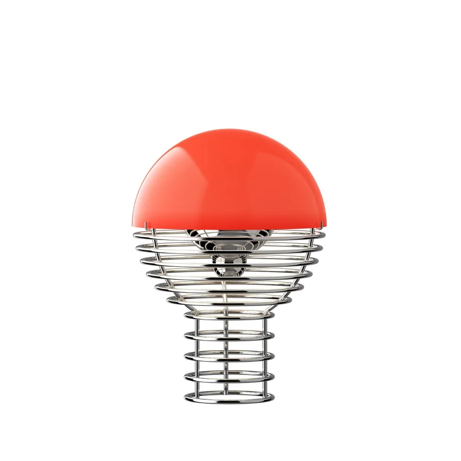Verpan Wire portable bordlampe, Ø18 af Verner Panton Hot
