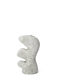 Ferm Living Yara Vase Small, grey pumice fra