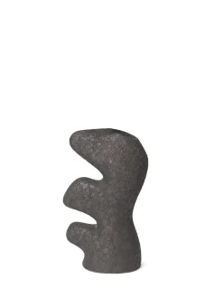 Ferm Living Yara Vase Small, rustic iron fra New