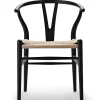 Carl Hansen & Søn Y-stol CH24 Soft Black af Hans J. Wegner Best