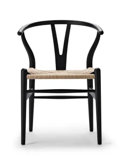 Carl Hansen & Søn Y-stol CH24 Soft Black af Hans J. Wegner Best
