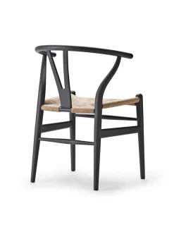 Carl Hansen & Søn Y-stol CH24 Soft Black af Hans J. Wegner Best