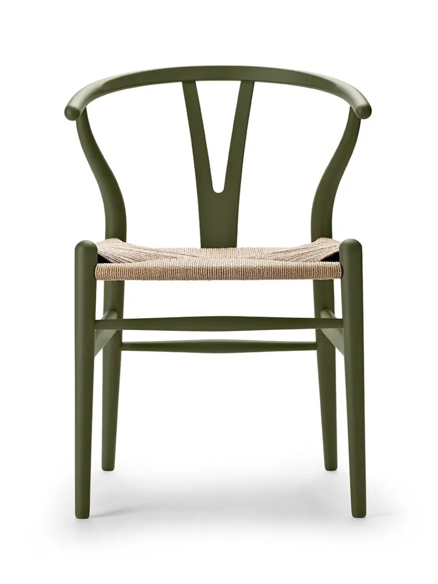 Carl Hansen & Søn Y-stol CH24 Soft Olive Green af Hans J. Wegner Online