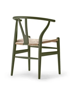 Carl Hansen & Søn Y-stol CH24 Soft Olive Green af Hans J. Wegner Online