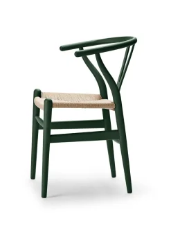 Carl Hansen & Søn Y-stol CH24 Soft Red Brown af Hans J. Wegner New