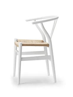 Carl Hansen & Søn Y-stol CH24 Soft Red Brown af Hans J. Wegner New