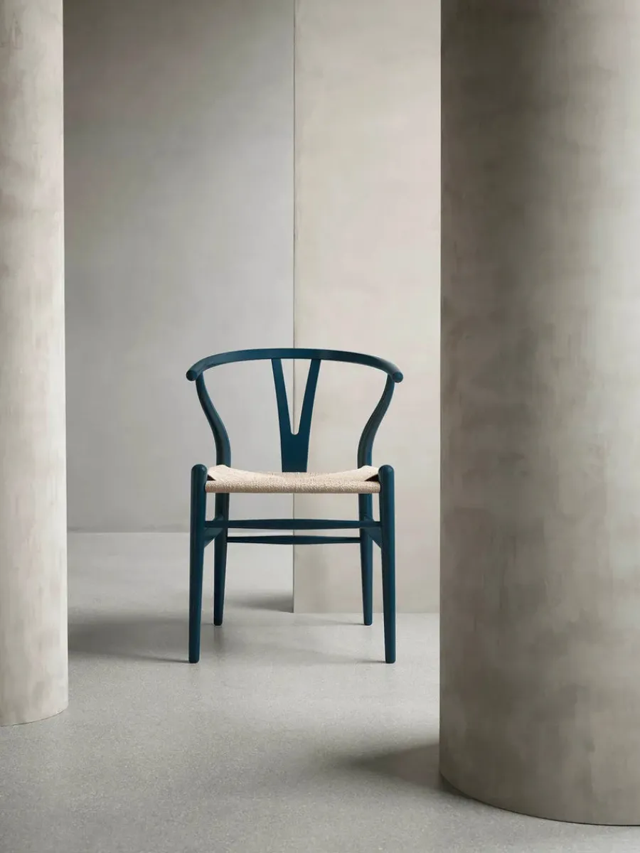Carl Hansen & Søn Y-stol CH24 Soft Red Brown af Hans J. Wegner New