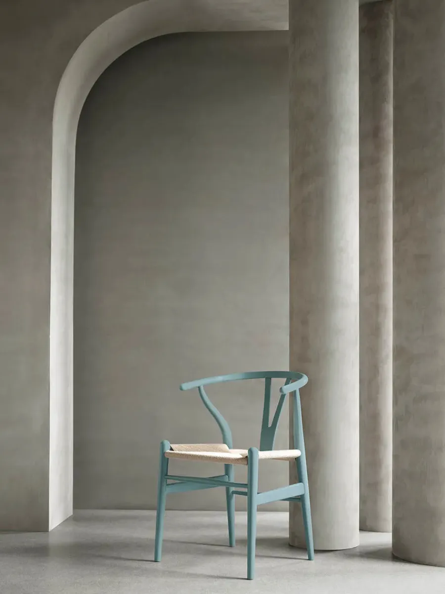 Carl Hansen & Søn Y-stol CH24 Soft Red Brown af Hans J. Wegner New