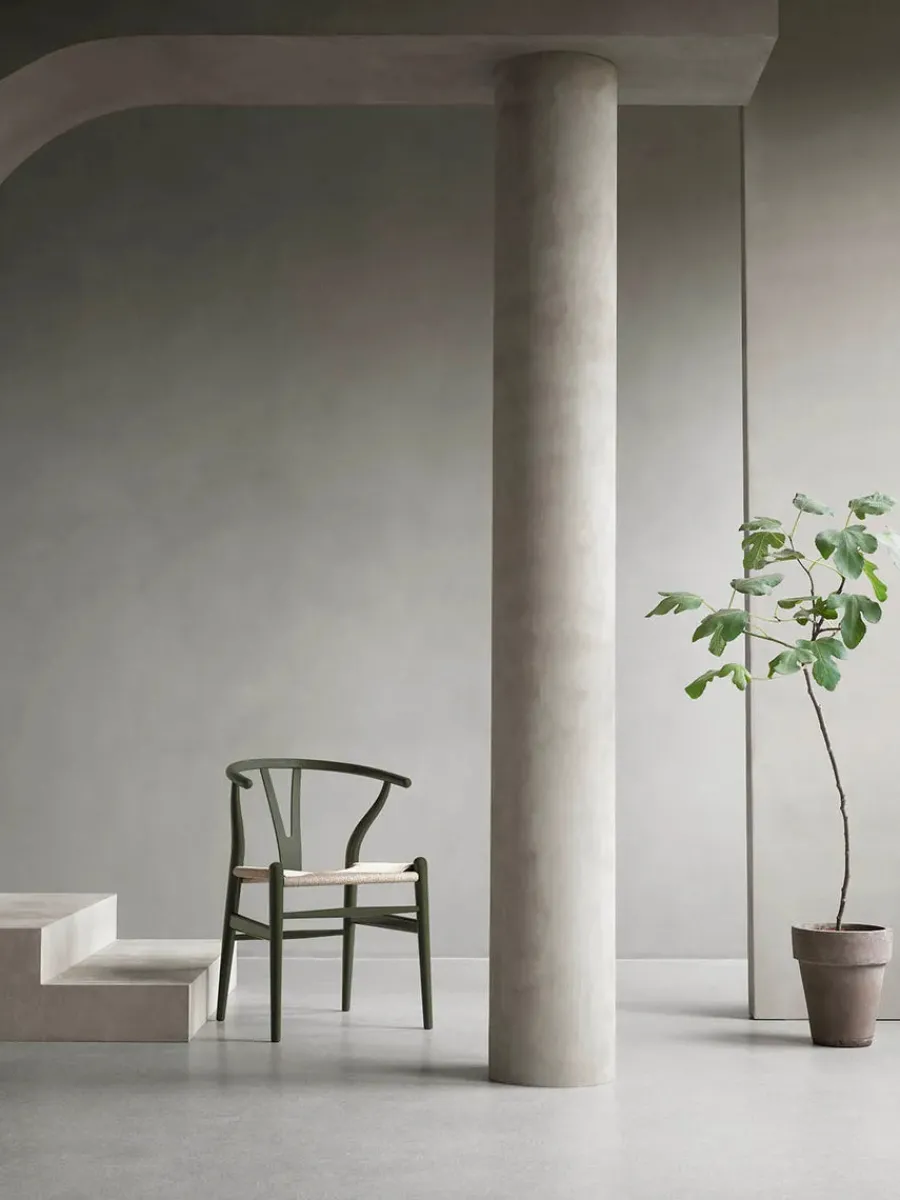 Carl Hansen & Søn Y-stol CH24 Soft Red Brown af Hans J. Wegner New