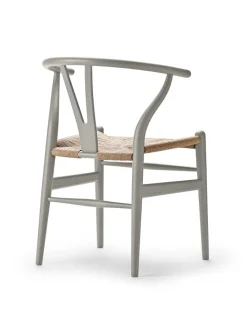 Carl Hansen & Søn Y-stol CH24 Soft Red Brown af Hans J. Wegner New
