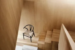 Carl Hansen & Søn Y-stol CH24, sort eg af Hans J. Wegner Sale
